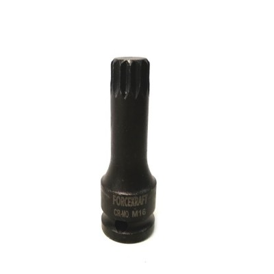 Головка-бита SPLINE ударная M14,1/2" FORCEKRAFT FK-24807814MPB Головка-бита SPLINE ударная M14,1/2" FORCEKRAFT FK-24807814MPB