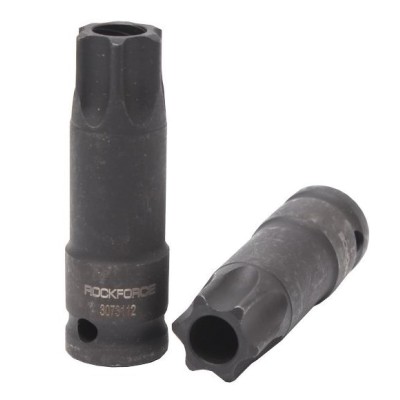 Головка-бита TORX ударная TH45 с отверстием, 1/2" ROCKFORCE RF-24607845T Головка-бита TORX ударная TH45 с отверстием, 1/2" ROCKFORCE RF-24607845T