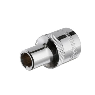 Головка шестигранна 1/2" 8мм*38мм CrV Intertool ET-0008