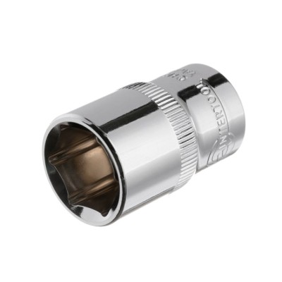 Головка шестигранная 1/2", 17мм*38мм, Cr-V Intertool ET-0017