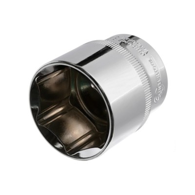 Головка шестигранная 1/2", 32мм*44мм, Cr-V Intertool ET-0032