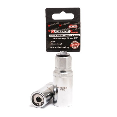 Головка шпильковерт 8мм,1/2",на пластиковом держателе Forsage F-81808