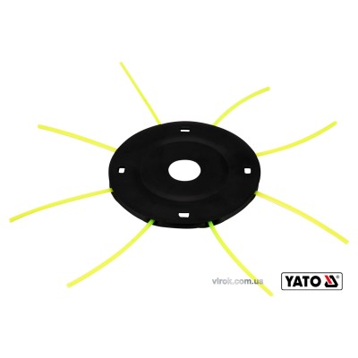 Головка стальная для триммеров YT-85001/YT-85003 YATO ?2-3 мм 300-430 мм YT-85135