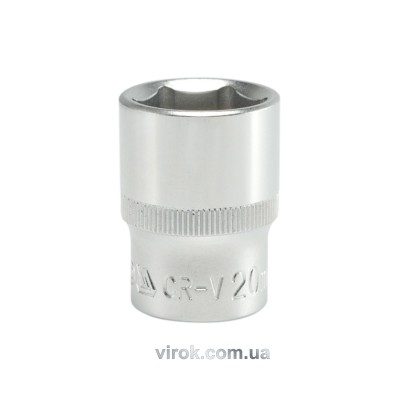 Головка торцевая шестигранная YATO 1/2" М20 х 38 мм YT-1213