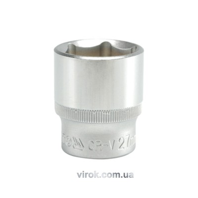 Головка торцевая шестигранная YATO 1/2" М27 х 42 мм YT-1218