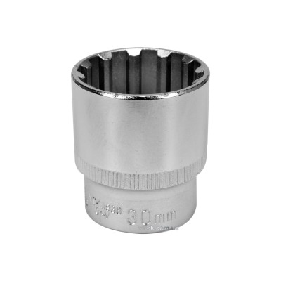 Головка торцевая Spline YATO 1/2" M30 x 42 мм CrV [Блистер] YT-14838