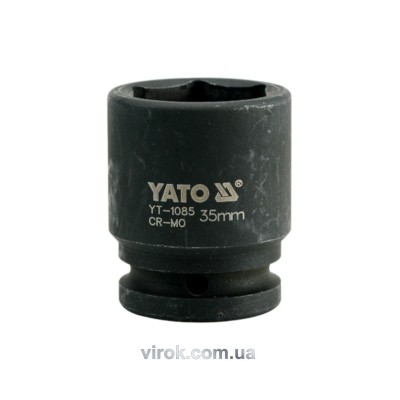 Головка торцевая ударная шестигранная YATO 3/4" M35 х 56 мм YT-1085