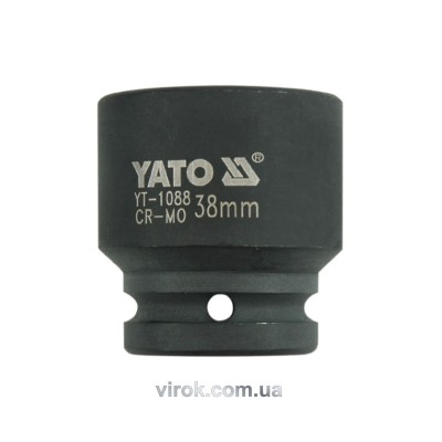 Головка торцевая ударная шестигранная YATO 3/4" М38 х 57 мм YT-1088