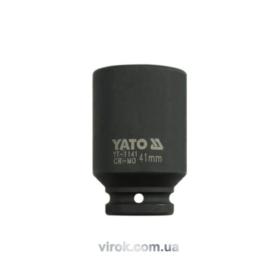 Головка торцевая ударная шестигранная YATO 3/4" М41 х 90 мм YT-1141