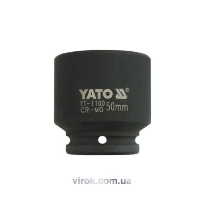 Головка торцевая ударная шестигранная YATO 3/4" М50 х 72 мм YT-1100