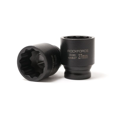 Головка ударная 33мм 1/2" 12гр. ROCKFORCE RF-44833 Головка ударная 33мм 1/2" 12гр. ROCKFORCE RF-44833