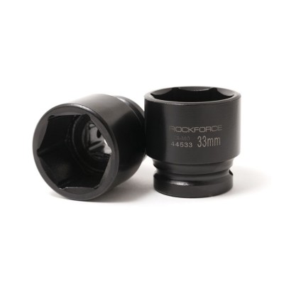Головка ударная 33мм 1/2" 6гр. ROCKFORCE RF-44533 Головка ударная 33мм 1/2" 6гр. ROCKFORCE RF-44533