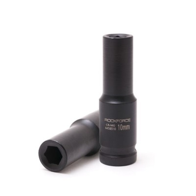 Головка ударная глубокая 1/2", 10мм (6гр.) ROCKFORCE RF-4458510 Головка ударная глубокая 1/2", 10мм (6гр.) ROCKFORCE RF-4458510