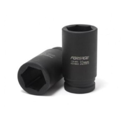 Головка ударная глубокая 22мм 3/4" 12гр. Forsage F-46810022 Головка ударная глубокая 22мм 3/4" 12гр. Forsage F-46810022