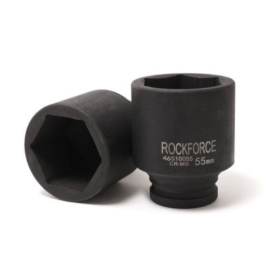 Головка ударная глубокая 24мм (6гр),3/4" ROCKFORCE RF-46510024 Головка ударная глубокая 24мм (6гр),3/4" ROCKFORCE RF-46510024