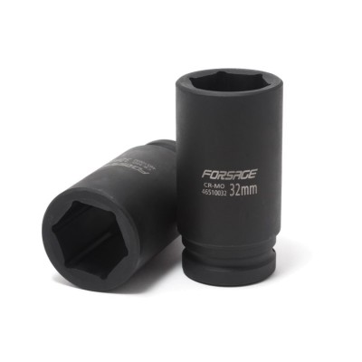 Головка ударна глибока 33мм 3/4" 6гр Forsage F-46510033