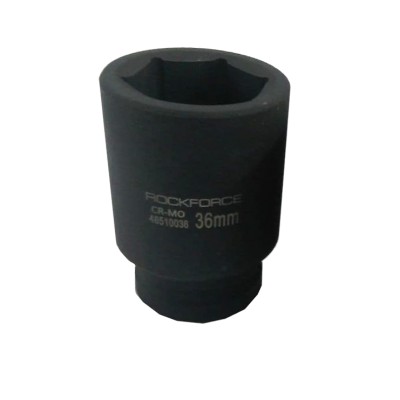Головка ударная глубокая 36мм (6гр),3/4" ROCKFORCE RF-46510036 Головка ударная глубокая 36мм (6гр),3/4" ROCKFORCE RF-46510036
