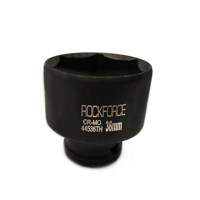 Головка ударная тонкостенная 36мм 1/2" 6гр. ROCKFORCE RF-44536TH Головка ударная тонкостенная 36мм 1/2" 6гр. ROCKFORCE RF-44536TH