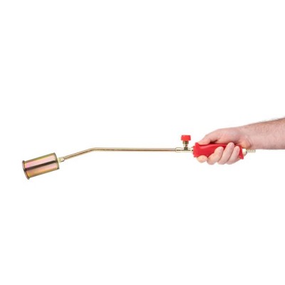 Горелка газовая с регулятором 595мм, сопло 110мм, ?45мм Intertool GB-0040