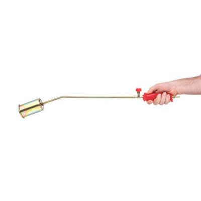 Горелка газовая с регулятором 715мм, сопло 125мм, Ø60мм Intertool GB-0042