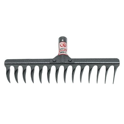 Граблі садові 14 зубів 2,3 мм Intertool FT-2010