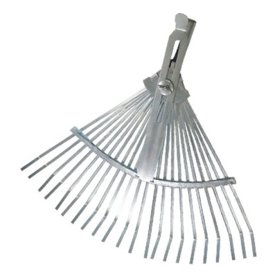 Граблі віялові 22 прути, регулювання ширини робочої поверхні Intertool FT-3005