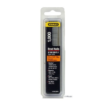 Цвяхи для степлера STANLEY "J" 15 мм 1000 шт 1-SWK-BN0625T Цвяхи для степлера STANLEY "J" 15 мм 1000 шт 1-SWK-BN0625T