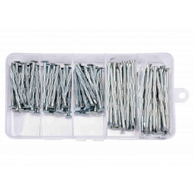 Цвяхи оцинковані для бетону YATO 3.5 х 50 мм / 3.5 х 70 мм 106 шт YT-36510