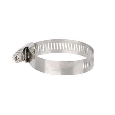 Хомут нержавеющая сталь 12,7 мм D 27-51 мм Intertool TC-1127