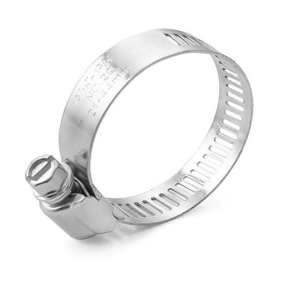 Хомут стальной оцинкованный 12,7 мм D 21-44 мм Intertool TC-0122