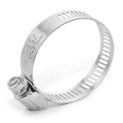 Хомут стальной оцинкованный 12,7 мм D 27-51 мм Intertool TC-0127