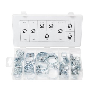 Хомуты монтажные с винтом, 40 предметов Forsage F-839