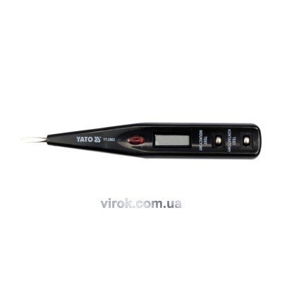 Індикатор напруги цифровий YATO 12-250 В YT-2862