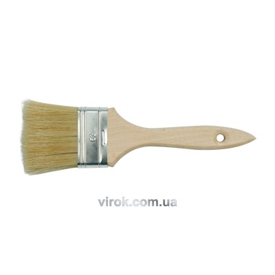Кисть плоская VOREL с деревянной ручкой 76 мм 9525 Кисть плоская VOREL с деревянной ручкой 76 мм 9525