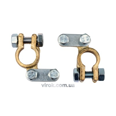 Клемы аккумуляторные VOREL 2 шт 82431 Клемы аккумуляторные VOREL 2 шт 82431