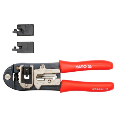 Клещи для обжима и очистки проводов YATO 195 мм YT-2244