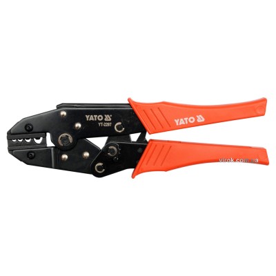 Клещи для обжима и очистки проводов YATO 230 мм YT-2297
