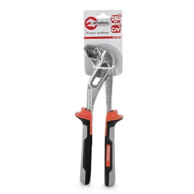Кліщі сантехнічні 250 мм CrV із ізольованими рукоятками STORM Intertool NT-0241