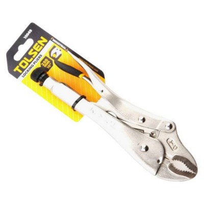 Кліщі затискні напівкруглі ПРОФІ 250 мм 10049