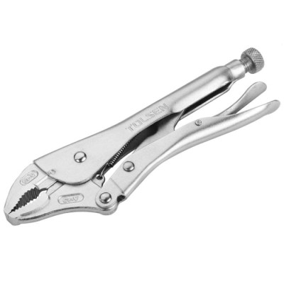 Кліщі затискні напівкруглі ПРОФІ 250 мм 10049