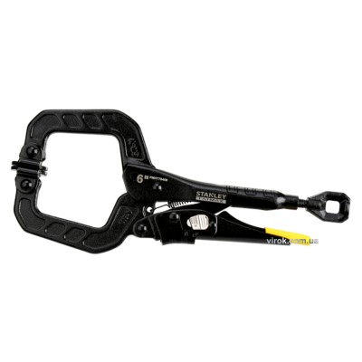 Клещи зажимные STANLEY FATMAX с фиксатором и С-образными губками l=150 мм FMHT0-75408