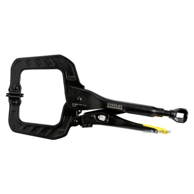 Клещи зажимные STANLEY FATMAX с фиксатором и С-образными губками l=280 мм FMHT0-74892
