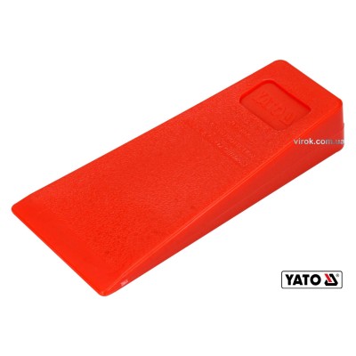 Клин для раскалывания дерева пластиковый YATO 136 x 65 x 25 мм 95 г YT-79883