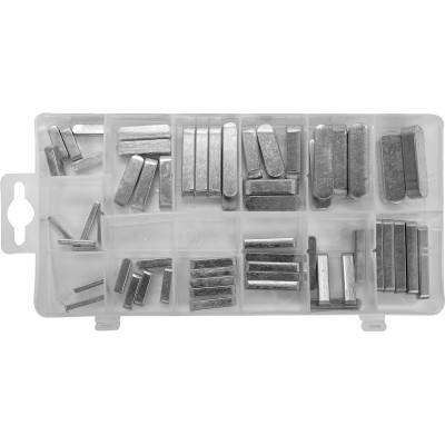 Клинья к ременных роликов YATO разных размеров 60 шт. YT-06793