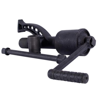 Ключ балонний роторний для вант. автом. 380мм, двоскор., Передавальне віднош. 1:58 та 1:3.8, макc. крутий. мом. 3800Nm, головки 32, 33мм, пласт. кейс Intertool XT-0006