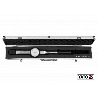 Ключ динамометрический стрелочный YATO 1/2" 20-200 Нм YT-07835