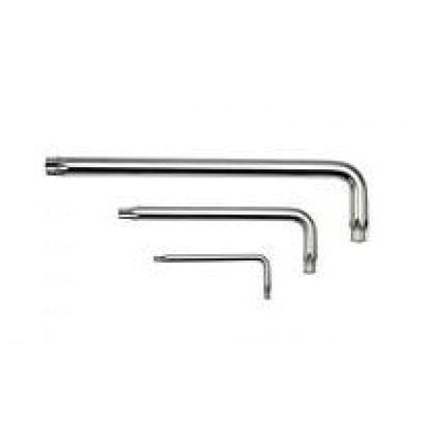 Ключ Г-образный TORX экстра длинный T25H с отверстием ROCKFORCE RF-76725XL Ключ Г-образный TORX экстра длинный T25H с отверстием ROCKFORCE RF-76725XL