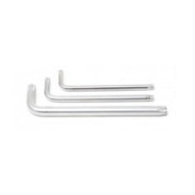 Ключ Г-образный TORX экстра длинный T27H с отверстием ROCKFORCE RF-76727XL Ключ Г-образный TORX экстра длинный T27H с отверстием ROCKFORCE RF-76727XL