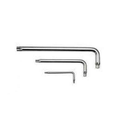 Ключ Г-образный TORX экстра длинный T30H с отверстием ROCKFORCE RF-76730XL Ключ Г-образный TORX экстра длинный T30H с отверстием ROCKFORCE RF-76730XL