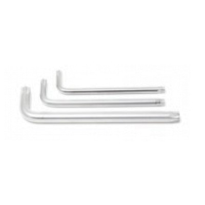 Ключ Г-образный TORX экстра длинный T45H с отверстием ROCKFORCE RF-76745XL Ключ Г-образный TORX экстра длинный T45H с отверстием ROCKFORCE RF-76745XL